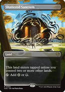 Shattered Sanctum (Borderless) (SOS-303) [Secrets of Strixhaven] Foil