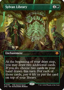 Sylvan Library (Borderless) (SPG-155) [Special Guests] Foil