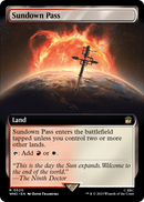 Sundown Pass (Extended Art) (WHO-520) [Doctor Who] Foil