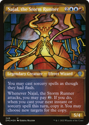 Najal, the Storm Runner (Textured Foil) (DMU-348) (Showcase) [Dominaria United] Foil