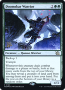 Doomskar Warrior (PRE-185) [March of the Machine Promos] Foil