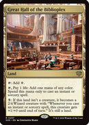 Great Hall of the Biblioplex (SOS-257) [Secrets of Strixhaven] Foil