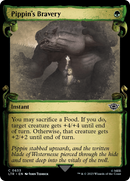 Pippin's Bravery (Showcase Scrolls) (LTR-633) [The Lord of the Rings: Tales of Middle-earth] Foil