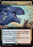 Traumatic Critique (Extended Art) (SOS-358) [Secrets of Strixhaven] Foil