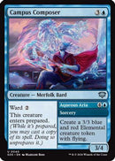 Campus Composer (SOS-040) [Secrets of Strixhaven] Foil
