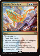 Splatter Technique (SOS-231) [Secrets of Strixhaven] Foil