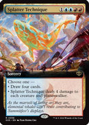 Splatter Technique (Extended Art) (SOS-356) [Secrets of Strixhaven]
