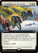 Antiquities on the Loose (Extended Art) (SOS-308) [Secrets of Strixhaven]