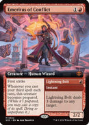 Emeritus of Conflict (Extended Art) (SOS-332) [Secrets of Strixhaven] Foil