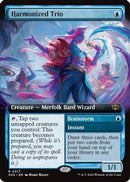 Harmonized Trio (Extended Art) (SOS-317) [Secrets of Strixhaven] Foil