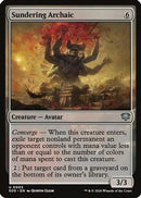 Sundering Archaic (SOS-003) [Secrets of Strixhaven]