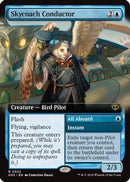 Skycoach Conductor (Extended Art) (SOS-322) [Secrets of Strixhaven] Foil
