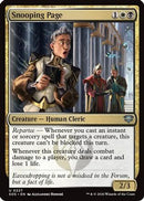 Snooping Page (SOS-227) [Secrets of Strixhaven]