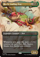 Blech, Loafing Pest (Borderless) (SOS-298) [Secrets of Strixhaven] Foil