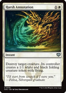 Harsh Annotation (SOS-018) [Secrets of Strixhaven]