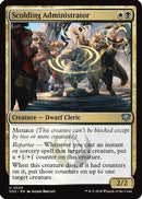 Scolding Administrator (SOS-224) [Secrets of Strixhaven] Foil