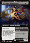 Scheming Silvertongue (Extended Art) (SOS-329) [Secrets of Strixhaven]