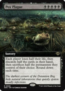 Pox Plague (Extended Art) (SOS-328) [Secrets of Strixhaven]