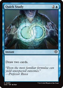 Quick Study (SOS-065) [Secrets of Strixhaven] Foil