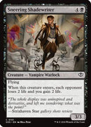 Sneering Shadewriter (SOS-101) [Secrets of Strixhaven]