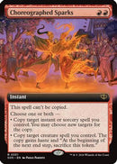 Choreographed Sparks (Extended Art) (SOS-331) [Secrets of Strixhaven] Foil