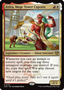 Aziza, Mage Tower Captain (PPSOS-174) [Promo Pack: Secrets of Strixhaven]