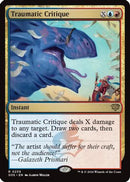 Traumatic Critique (PPSOS-239) [Promo Pack: Secrets of Strixhaven] Foil