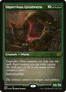 Impervious Greatwurm (Foil Etched) (2X2-463) [Double Masters 2022] Foil