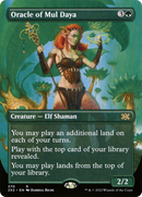 Oracle of Mul Daya (Borderless) (2X2-370) [Double Masters 2022] Foil
