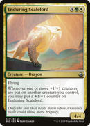 Enduring Scalelord (BBD-221) [Battlebond] Foil