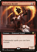 Flamekin Herald (Extended Art) (CMR-665) [Commander Legends] Foil