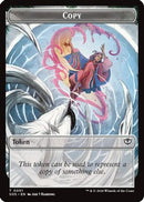 Copy // Spirit (0010) Double-Sided Token (SOS-1 // 10) [Secrets of Strixhaven] Foil