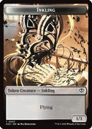 Inkling (0007) // Spirit (0011) Double-Sided Token (SOS-7 // 11) [Secrets of Strixhaven] Foil
