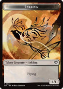 Inkling (0006) // Spirit (0010) Double-Sided Token (SOS-6 // 10) [Secrets of Strixhaven]