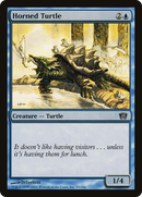 Horned Turtle (8ED-83★) [8th Edition]