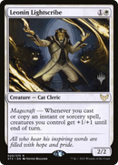 Leonin Lightscribe (PPSTX-20P) [Promo Pack: Strixhaven: School of Mages Promos] Foil