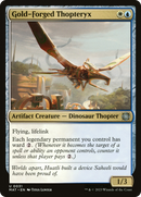 Gold-Forged Thopteryx (MAT-031) [March of the Machine: The Aftermath] Foil