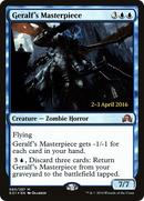 Geralf's Masterpiece (PRE-065) [Shadows over Innistrad Promos] Foil