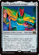 Vision, Synthezoid Avenger (Surge Foil) (MSC-119) [Commander: Marvel Super Heroes] Foil