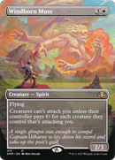 Windborn Muse (Borderless) (DMR-415) [Dominaria Remastered] Foil