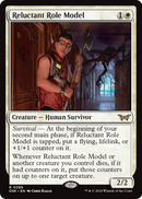 Reluctant Role Model (DSK-289) [Duskmourn: House of Horror] Foil