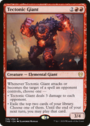 Tectonic Giant (PPTHB-158P) [Promo Pack: Theros Beyond Death Promos] Foil