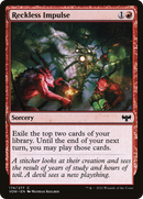 Reckless Impulse (VOW-174) [Innistrad: Crimson Vow] Foil
