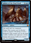 Sphinx of the Final Word (FDN-747) [Foundations]
