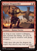Kargan Dragonrider (FDN-762) [Foundations]