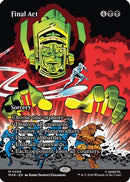 Final Act (Borderless) (MAR-066) [Marvel Universe Eternal-Legal] Foil