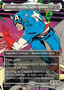 Captain America, Super-Soldier (Borderless) (MSH-316) [Marvel Super Heroes] Foil