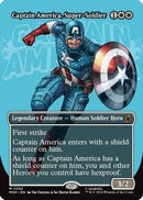 Captain America, Super-Soldier (Borderless) (MSH-352) [Marvel Super Heroes]
