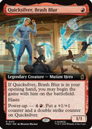 Quicksilver, Brash Blur (Extended Art) (MSH-412) [Marvel Super Heroes]