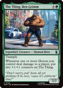 The Thing, Ben Grimm (MSH-190) [Marvel Super Heroes] Foil